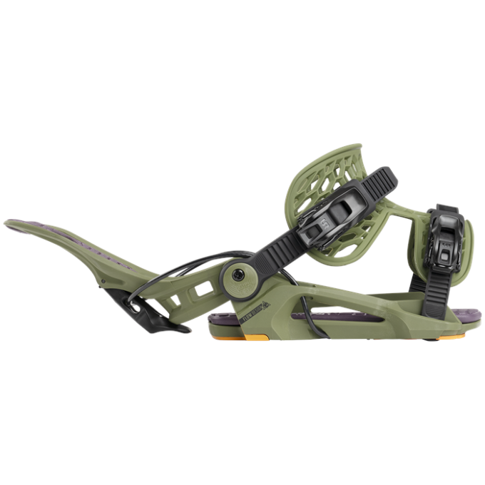 Fixations de snowboard Flow Fenix Green 2025 