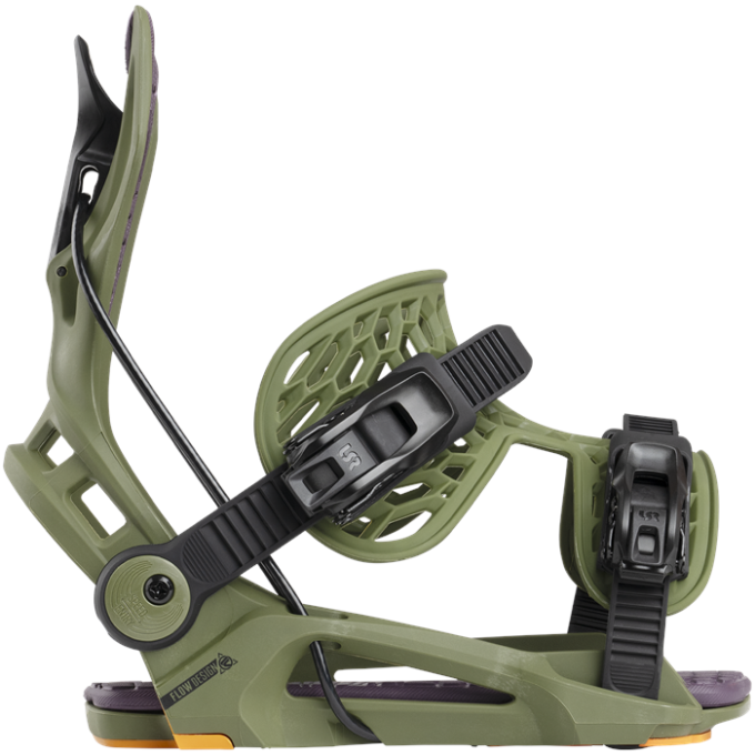 Fixations de snowboard Flow Fenix Green 2025 