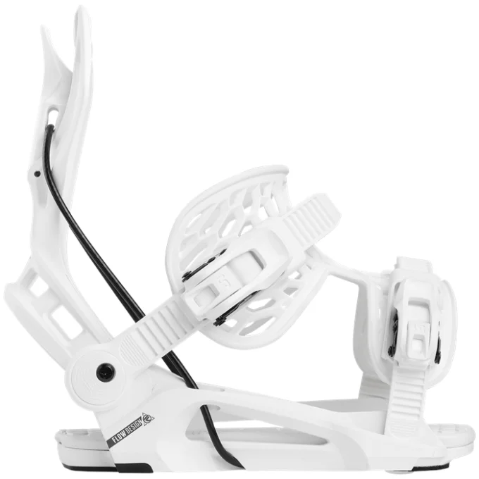 Fixations de snowboard Flow Fenix White 2025 