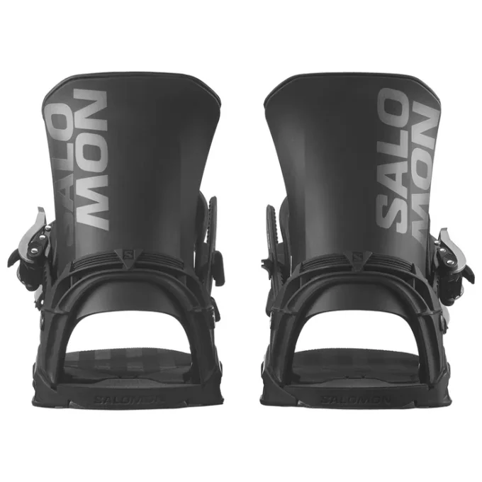 Fixations de snowboard Salomon District Black 2025 