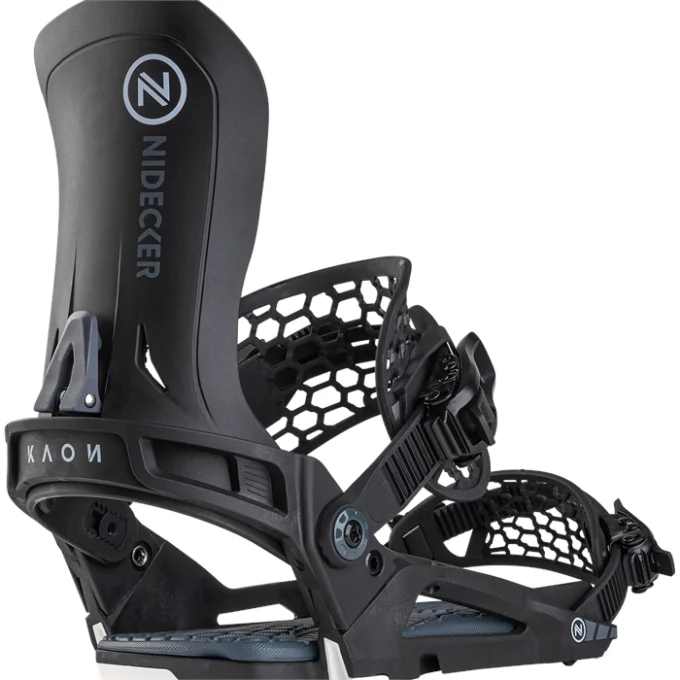 Fixations de snowboard Nidecker Kaon Black 2025