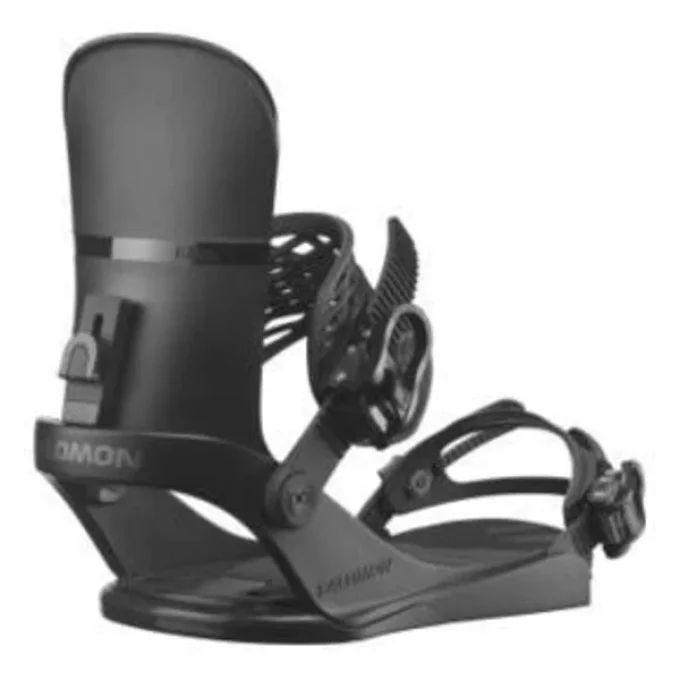 Fixations de snowboard Salomon EDB Black 2025