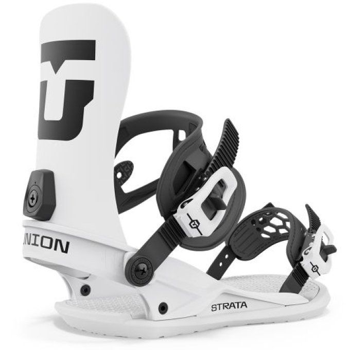 Fixations de snowboard Union Strata White 2024