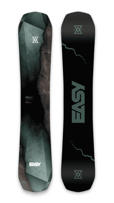 Pack snowboard Easy Peak 163W + Fixations Union Strata Black L 