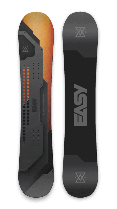 Snowboard Easy Black Torsion 2024