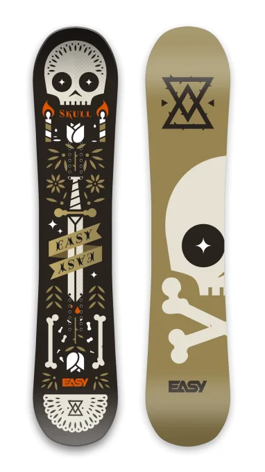 Snowboard  Easy Skull 2023