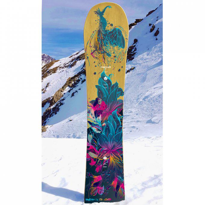 Snowboard femme Yunika Kingfisher