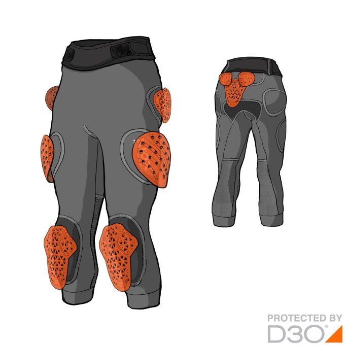 Pantalon de protection Xion Bermuda Freeride Femme