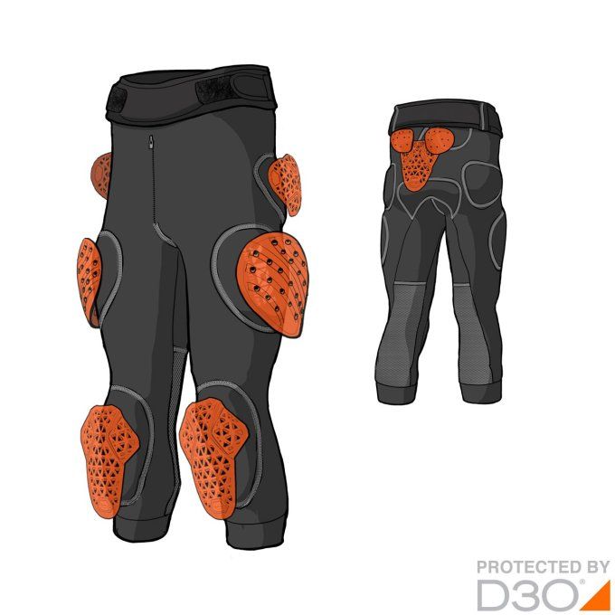 Pantalon de protection Xion Bermuda Freeride Homme 